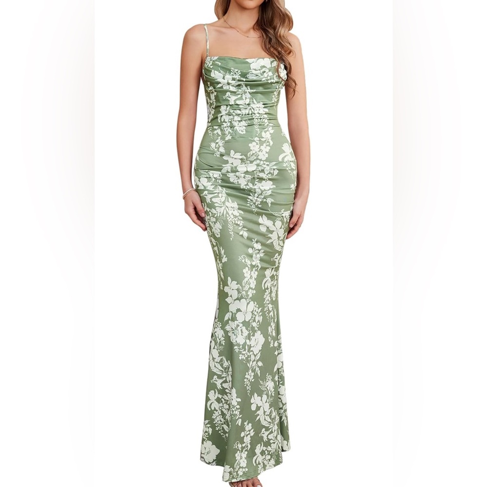 EYNMIN Sleeveless elegant Bodycon party dress